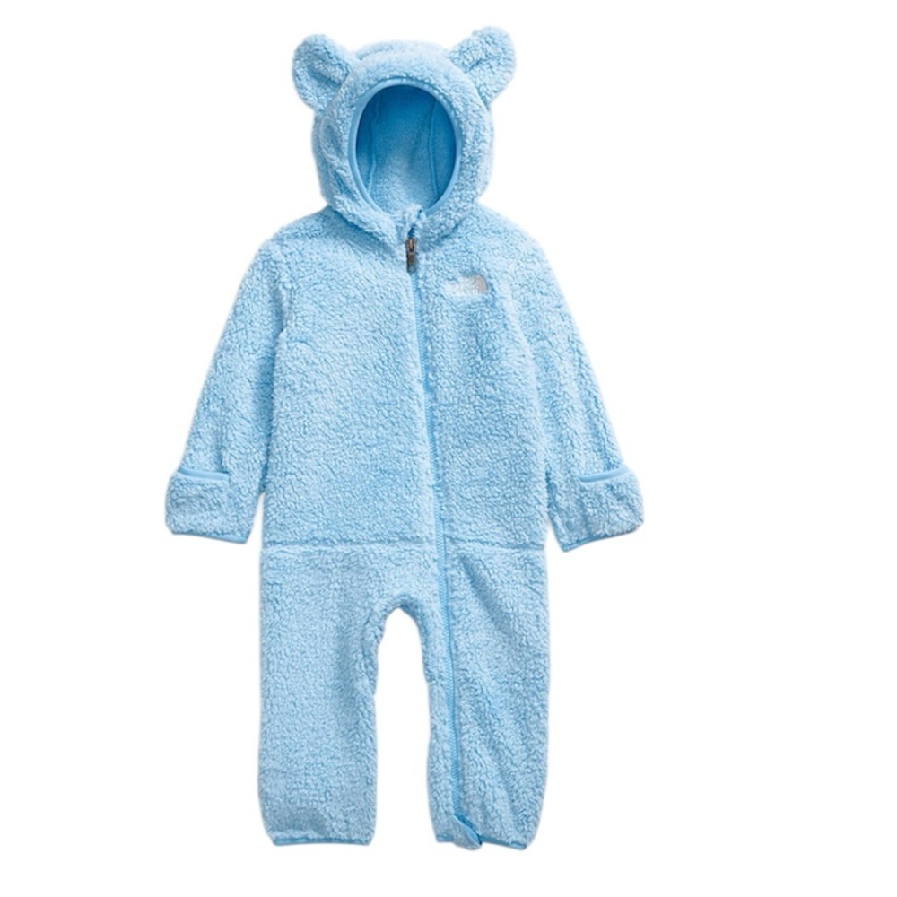The North Face Baby Campshire One-Piece Cozy Blue Kids One Piece Size 3-6 months
